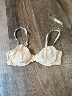 SKIMS Everyday Nude Mesh Underwire Bra - Soft Support